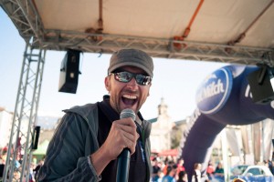 Markus Lewandowski moderiert Tirol Milch Frühlingslauf