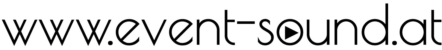 event-sound.at Logo in schwarz