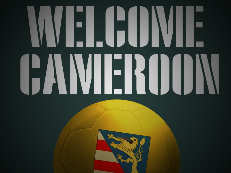 Welcome Cameroon Logo bunt