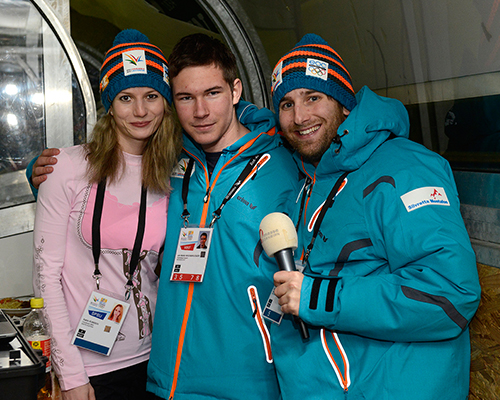 Christian Lamprecht moderiert bei den Youth Olympic Winter Games